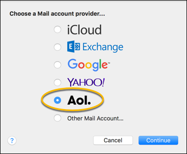 verizon email settings for mac mail